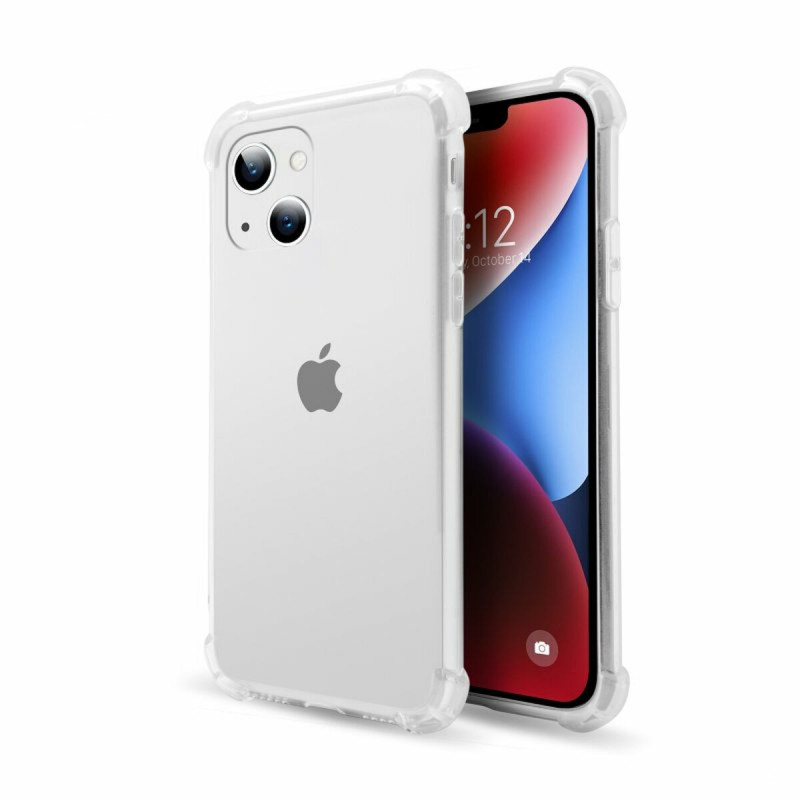 Funda para Móvil PcCom Essential iPhone 14 Plus Transparente