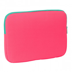 Funda para Portátil Nait Nait Rosa fluor Rosa 34 x 25 x 2 cm