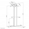 Soporte para Tablet Neomounts FL15-750WH1 Blanco