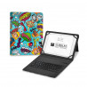 Funda para Tablet y Teclado Subblim SUBKT5-BTTC20 Multicolor Qwerty Español QWERTY