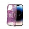 Funda para Móvil Celly iPhone 15 Pro Morado Transparente