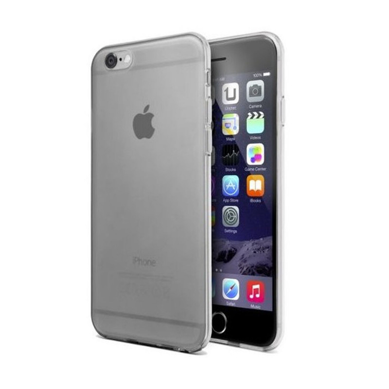 Funda para Móvil Unotec 40.0478.00.00 iPhone 6S Transparente Blanco