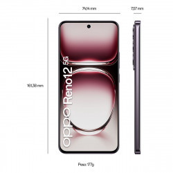 Smartphone Oppo Reno 12 Octa Core 12 GB RAM 256 GB Marrón 6,7" Dual SIM