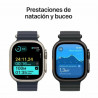 Smartwatch Apple MX4L3TY/A Titanio 49 mm