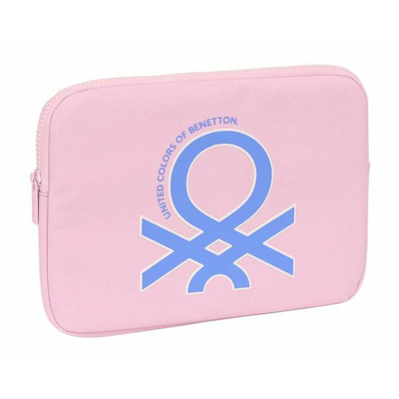 Funda para Portátil Benetton Rosa 11,6" Rosa claro 31 x 23 x 2 cm