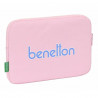Funda para Portátil Benetton Rosa 11,6" Rosa claro 31 x 23 x 2 cm