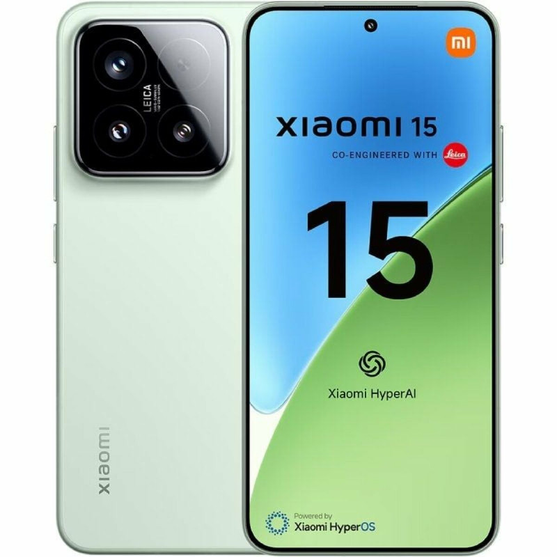 Smartphone Xiaomi 15 12-512 GREE 6,36" Qualcomm Snapdragon 8 Elite 12 GB RAM 512 GB Verde