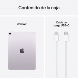 Tablet Apple iPad Air 11" 8 GB RAM 128 GB Gris Púrpura M3