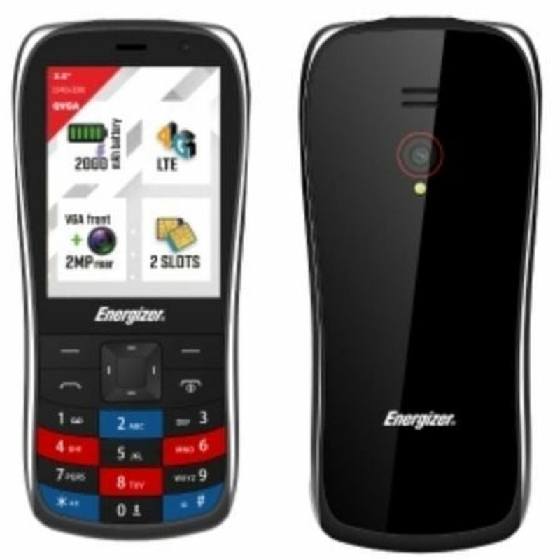 Teléfono Móvil para Mayores Energizer E284SAS1BK Negro
