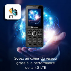 Teléfono Móvil para Mayores Energizer E288S Quad Core 4 GB RAM Negro