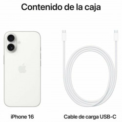 Smartphone Apple iPhone 16 128 GB Blanco