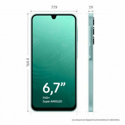 Teléfono Móvil para Mayores Samsung SM-A166BLGDEUB Octa Core 4 GB RAM 128 GB Verde 6,7"